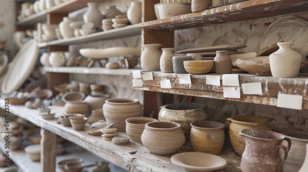 Artisanal Pottery Class Creativity in Clay Business Cards Glazing Samples and Students' Masterpieces on Display Artisanal Pottery Class Creativity in Clay Business Cards Glazing Samples and Students' Masterpieces on Display
