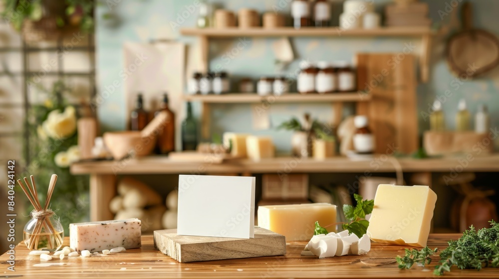 Handcrafted Elegance Artisanal Soap Making Workshop with Natural Ingredients and Business Card Blanks Handcrafted Elegance Artisanal Soap Making Workshop with Natural Ingredients and Business Card Blanks