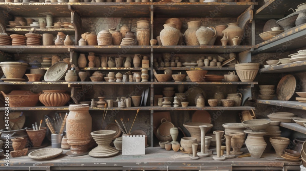 Artisanal Pottery Class Creativity in Clay Business Cards Glazing Samples and Students' Masterpieces on Display Artisanal Pottery Class Creativity in Clay Business Cards Glazing Samples and Students' Masterpieces on Display