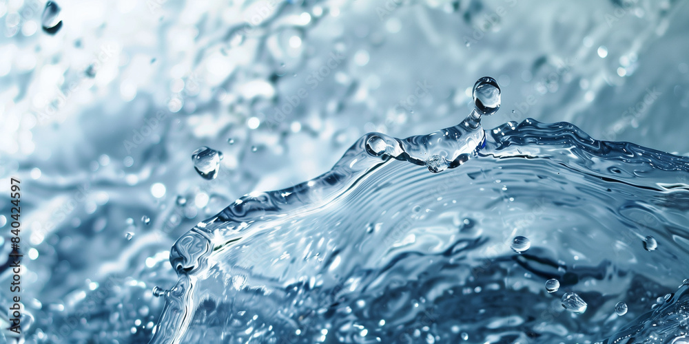 water splash isolated on white water splash isolated on white