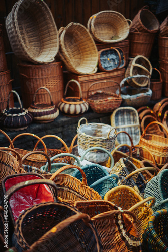 baskets for sale at market