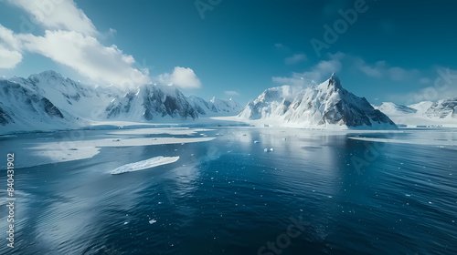 Wallpaper Mural Arctic beautiful landscape.Create beautiful, award-winning landscape photos. There is something for everyone. From sweeping mountain vistas to tranquil forest landscapes. Torontodigital.ca