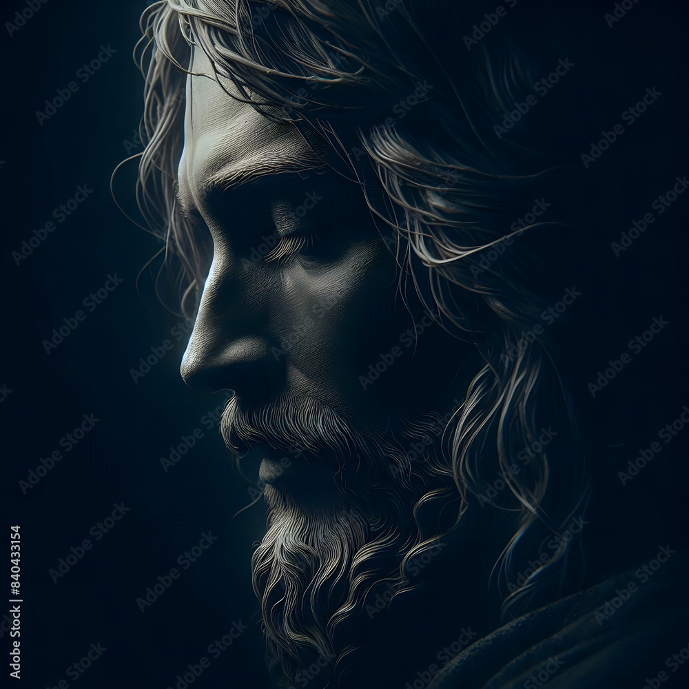 Jesus face