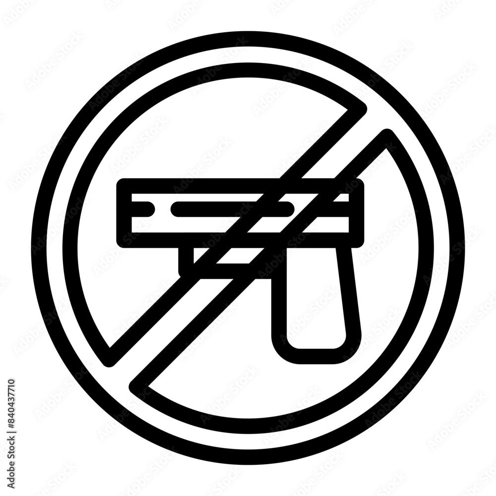  carrying firearms is prohibitedline icon