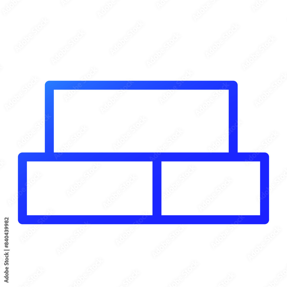 red brick gradient icon red brick gradient icon