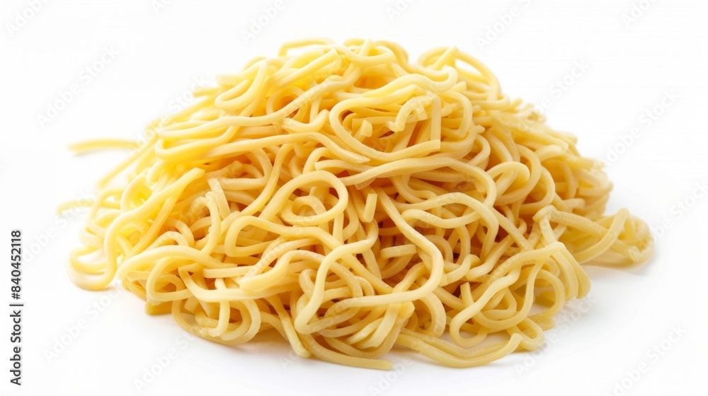 dried noodles Isolated on white background dried noodles Isolated on white background