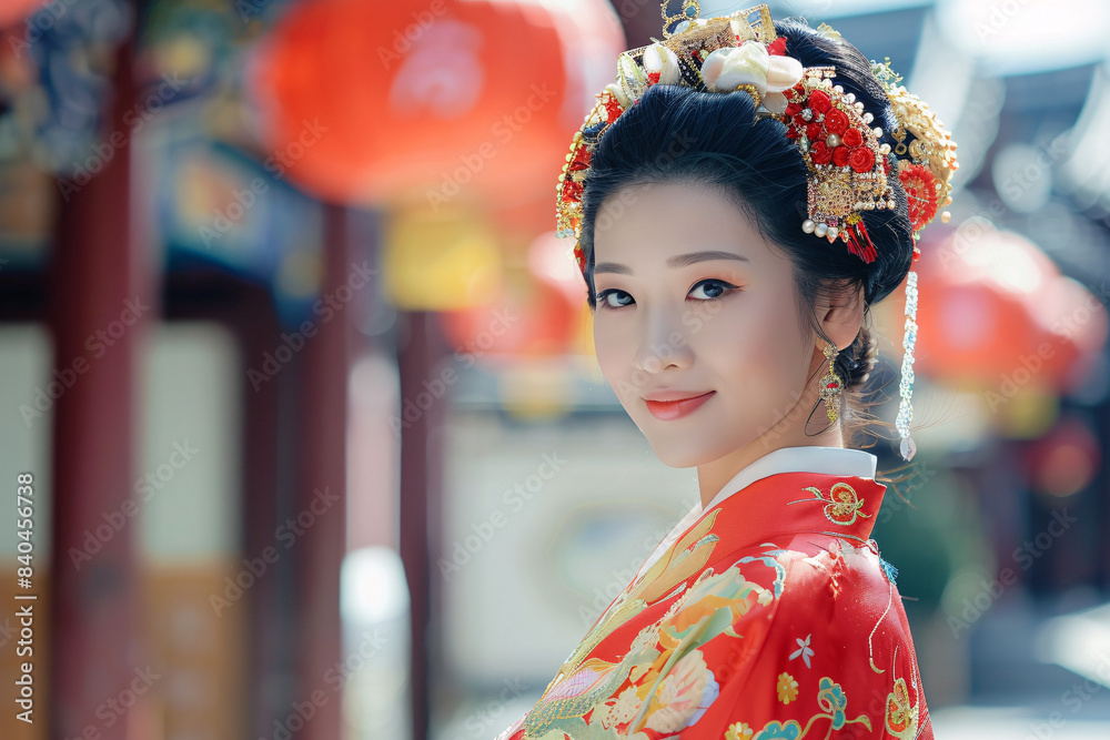 beautiful asian woman in traditional chinese clothes beautiful asian woman in traditional chinese clothes