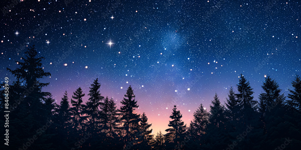 night sky with stars and copy space night sky with stars and copy space