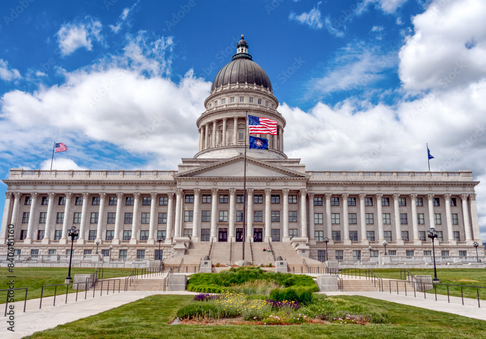 Obraz premium Utah State Capitol, USA