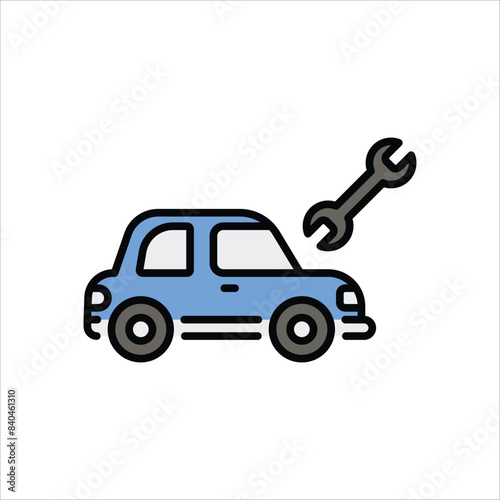 Car Repair vector icon
