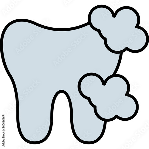 Tooth Foamy Icon