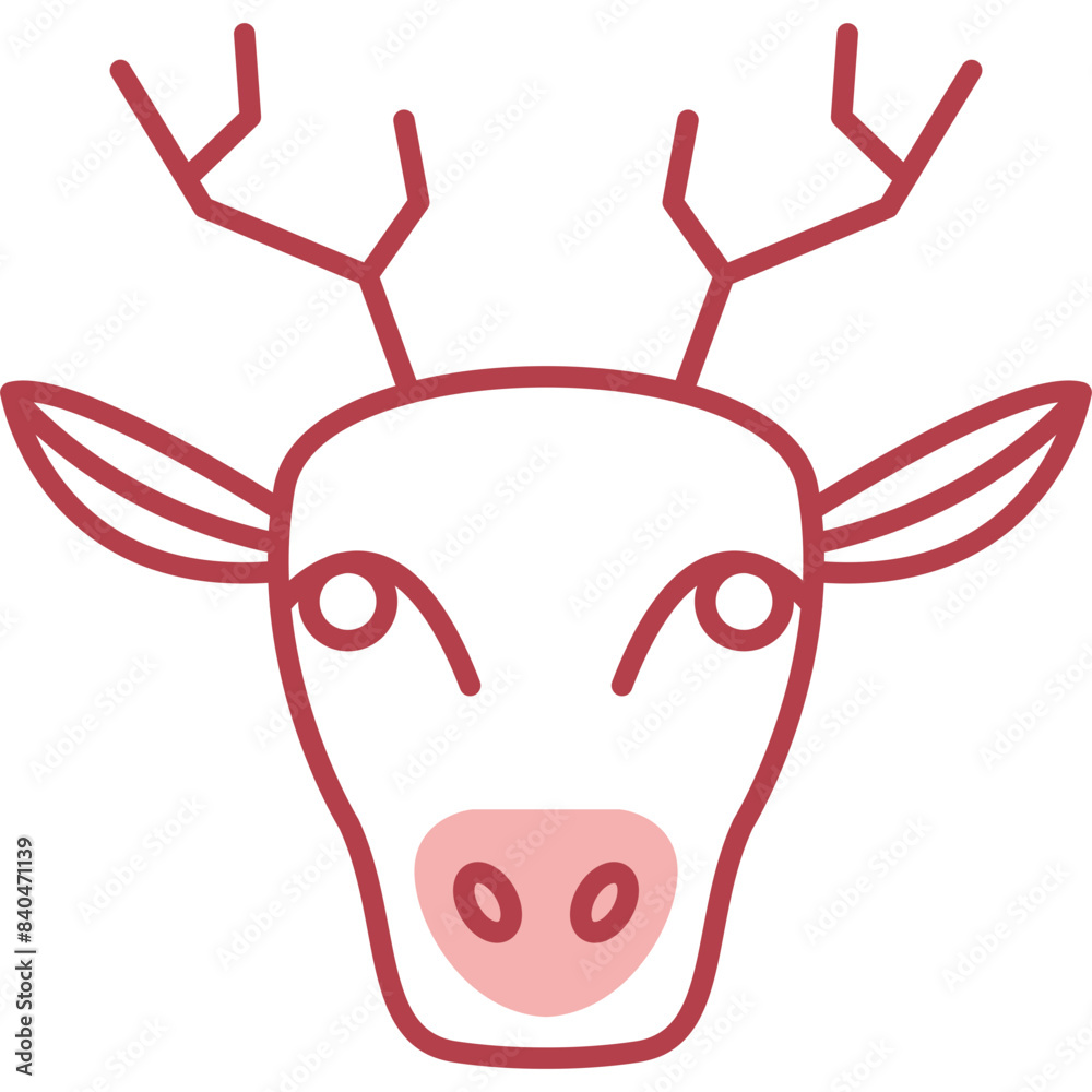 Naklejka premium Deer Icon