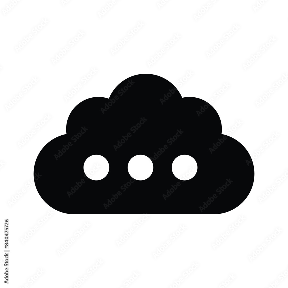Get this beautiful and amazing icon of cloud communication in modern style Get this beautiful and amazing icon of cloud communication in modern style