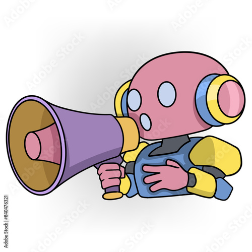 Artificial intelligence cartoon doodles regulate sales and advertising markets