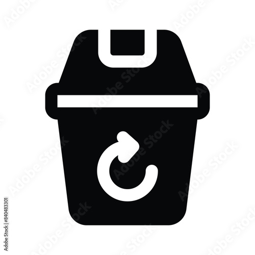 Take a look at carefully designed icon of recycle bin