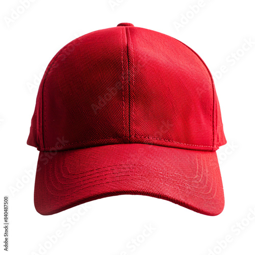 Red baseball cap