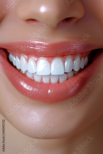 close up of a woman with a smile
