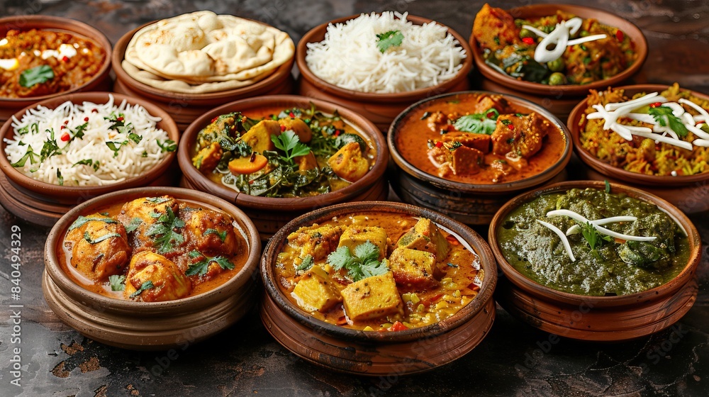 indian food collage assorted indian food collage assorted