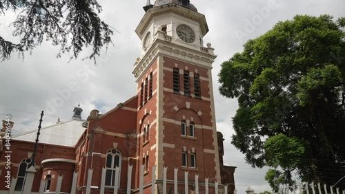 View of Gereformeerde Kerk Church near Paul Kruger in Ditsong Kruger Museum, former home of Paul Kruger, Pretoria Central, Pretoria, South Africa, Africa photo