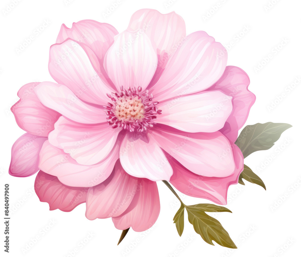Obraz premium PNG Flower blossom dahlia petal. AI generated Image by rawpixel.