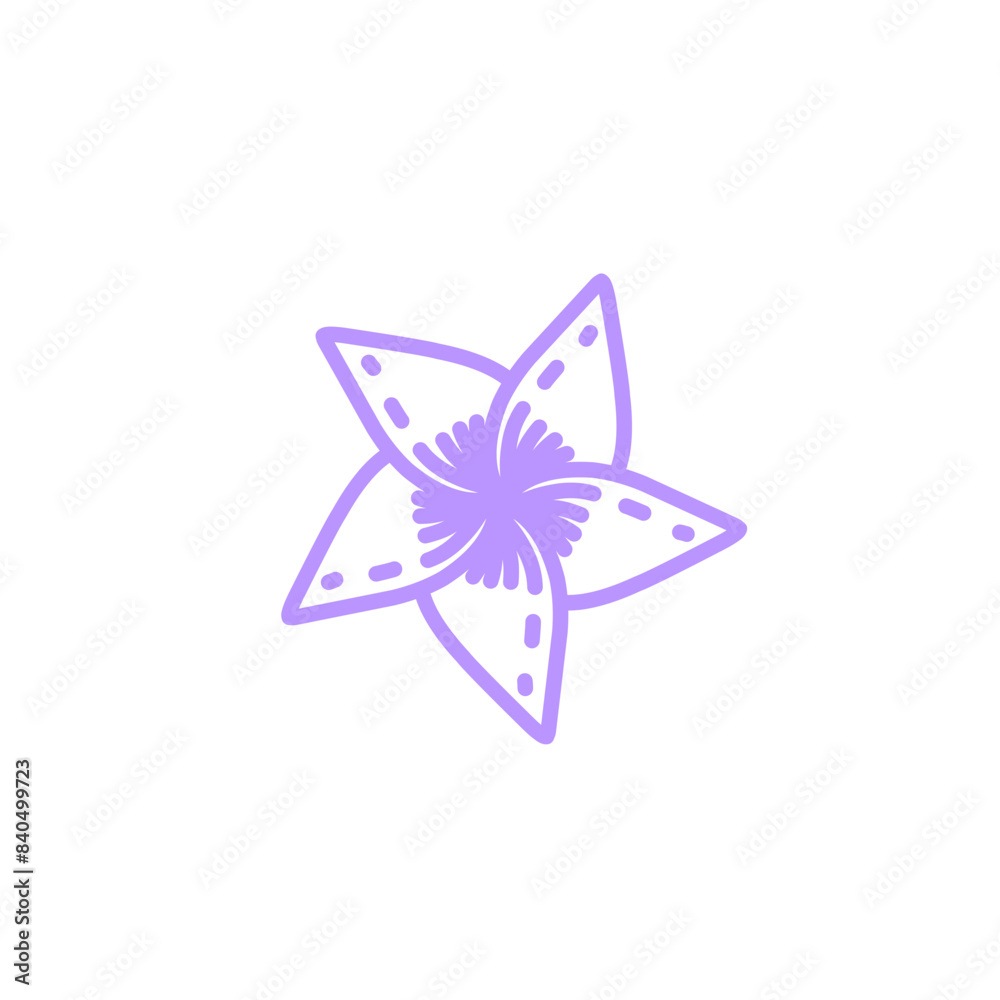 Flower Line Icon Flower Line Icon
