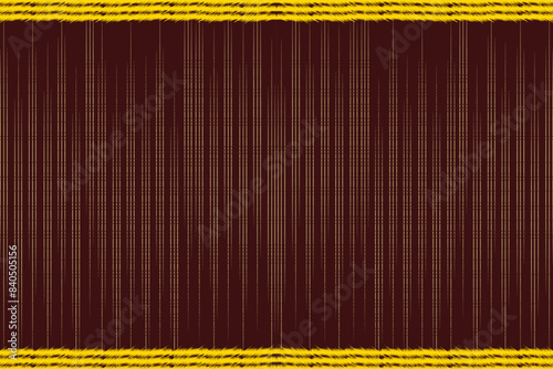 Ethnic abstract ikat art. Seamless pattern in tribal, folk embroidery, Ikat style floral colorful seamless pattern. Can be printed and used as wrapping paper, wallpaper, textile, fabric. 