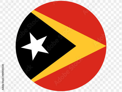 Timor Leste flag button on png or transparent background. vector illustration. Free Download Timor Leste flag button on png or transparent background. vector illustration. - GFXLoad