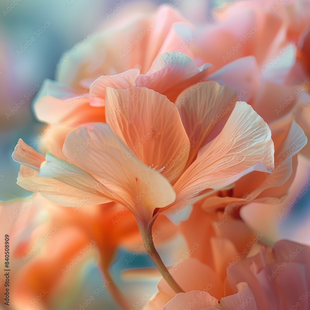 Vivid Flower Bouquet with Soft Lighting Background Vivid Flower Bouquet with Soft Lighting Background