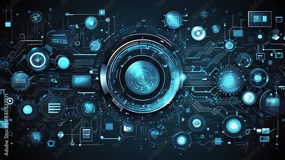 abstract digital background with technological, modernity, data nodes, computer operations, scientific, cpu, hashboard and presentations concept abstract digital background with technological, modernity, data nodes, computer operations, scientific, cpu, hashboard and presentations concept