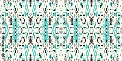 Seamless batik pattern,Seamless tribal batik pattern,and Seamless colorful pattern resemble ethnic boho, Aztec,and ikat styles.designed for use in wallpaper,fabric,curtain,carpet,Batik Embroidery