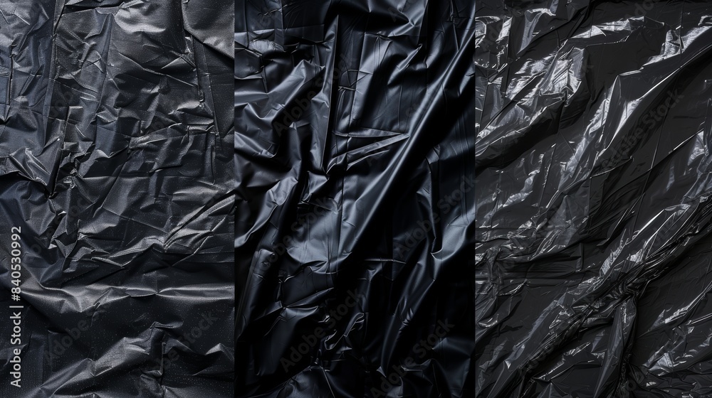 Wrinkled, torn, and old polyethylene packaging. Square overlays for CD, vinyl design. Photo set. Polyethylene packaging for CD cover, vinyl. Wrinkled, torn, and old polyethylene packaging. Square overlays for CD, vinyl design. Photo set. Polyethylene packaging for CD cover, vinyl.