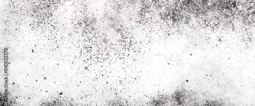 Vector white grunge texture design on cement background.