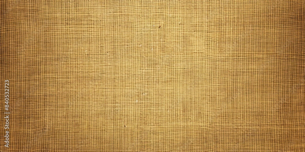 Fototapeta premium Brown cotton fabric cloth texture Hessian close up