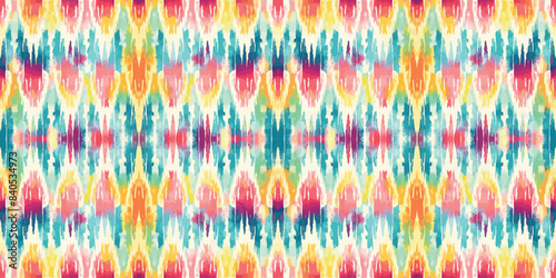 Seamless batik pattern,Seamless tribal batik pattern,and Seamless colorful pattern resemble ethnic boho, Aztec,and ikat styles.designed for use in wallpaper,fabric,curtain,carpet,Batik Embroidery