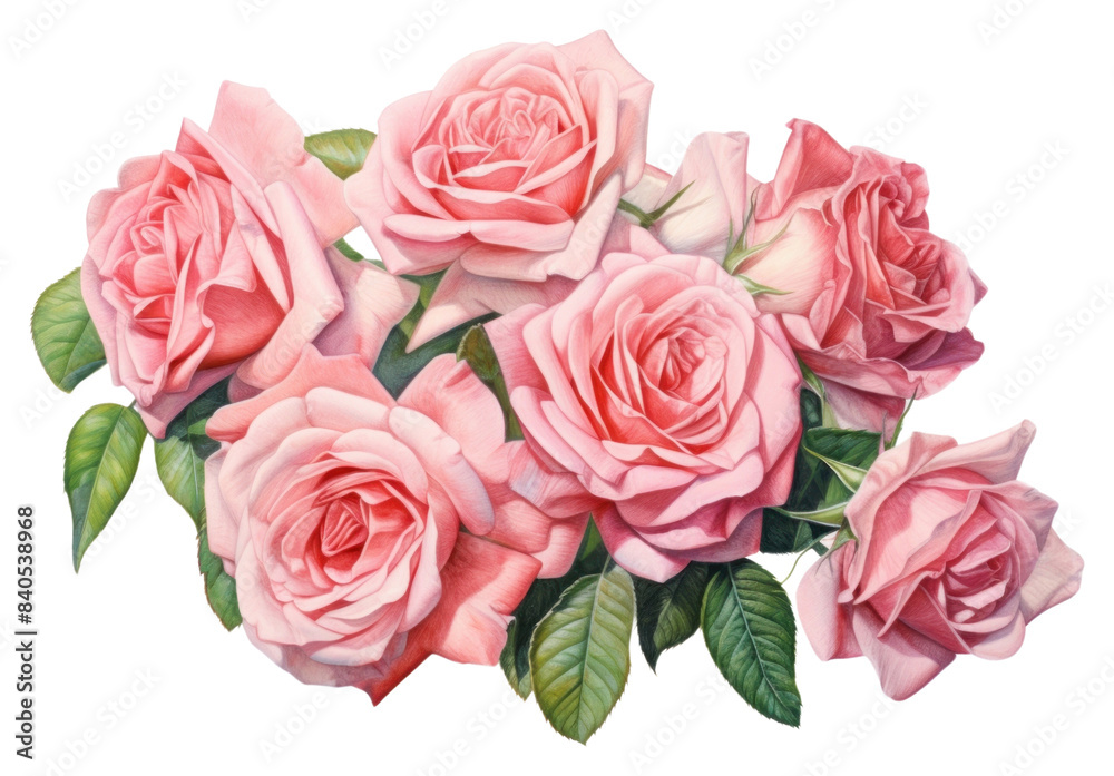 PNG Bouquet of roses painting flower petal. AI generated Image by rawpixel. PNG Bouquet of roses painting flower petal. AI generated Image by rawpixel.