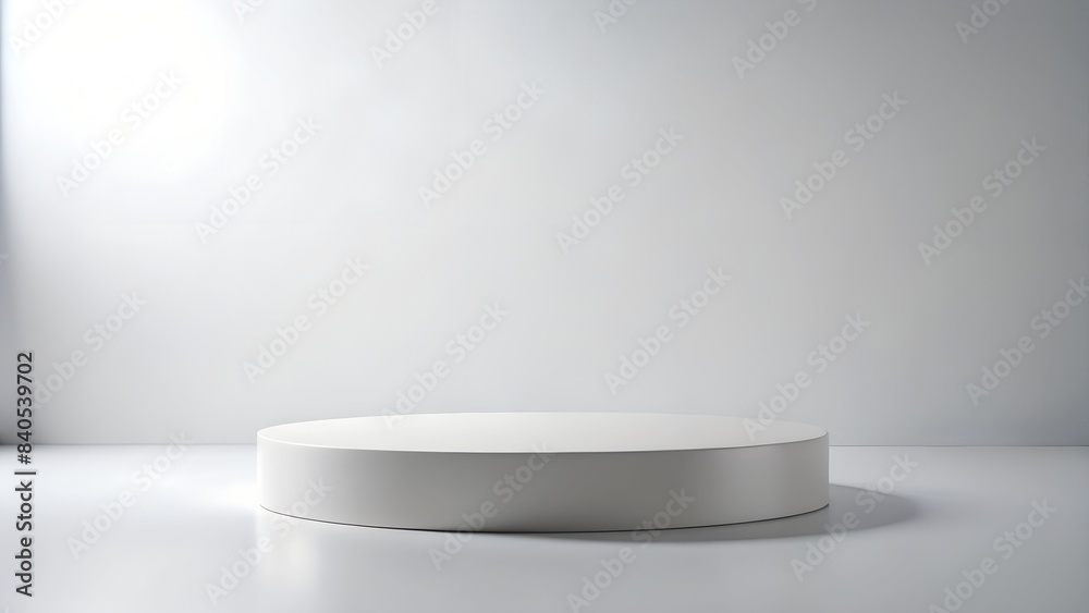 podium for product demonstration. platform on white background podium for product demonstration. platform on white background