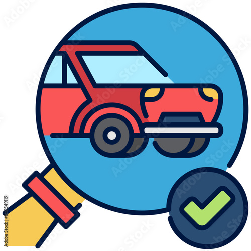 Pedals Filled Line Icon