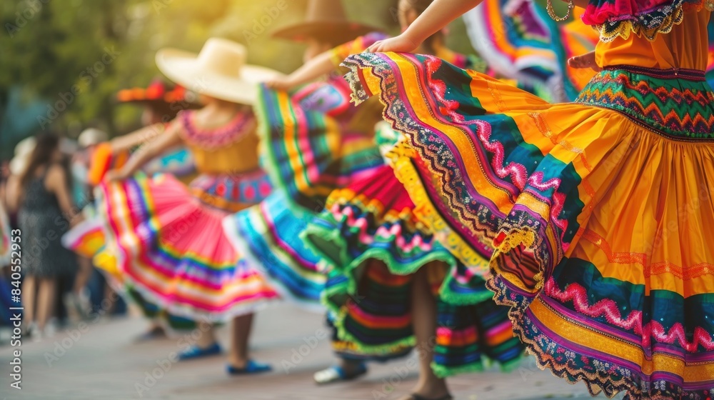 Fototapeta premium traditional folk dance
