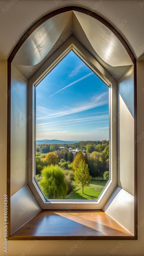 Fototapeta premium view window