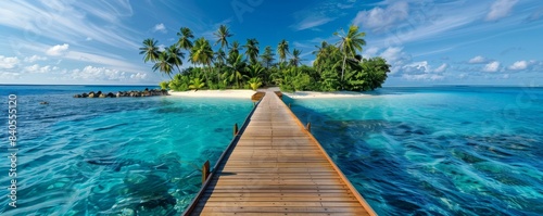 A tropical destination - Maldives - Paradise Island Pier © Антон Сальников
