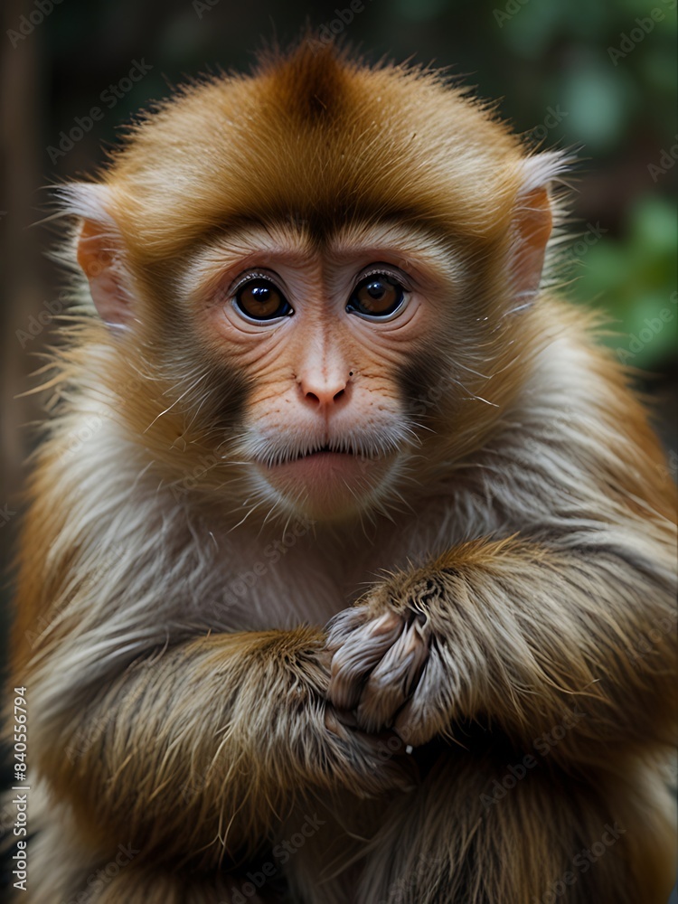 Captivating portrait of rare and endangered monkeys found in the mountain forests of China, highlighting the importance of conservation and wildlife preservation. Captivating portrait of rare and endangered monkeys found in the mountain forests of China, highlighting the importance of conservation and wildlife preservation.
