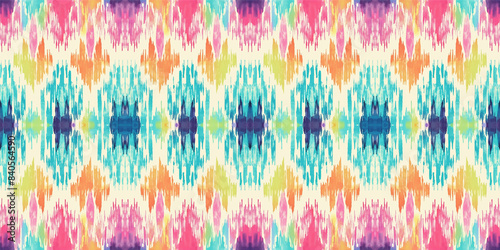 Seamless batik pattern,Seamless tribal batik pattern,and Seamless colorful pattern resemble ethnic boho, Aztec,and ikat styles.designed for use in wallpaper,fabric,curtain,carpet,Batik Embroidery