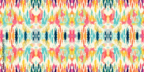 Seamless batik pattern,Seamless tribal batik pattern,and Seamless colorful pattern resemble ethnic boho, Aztec,and ikat styles.designed for use in wallpaper,fabric,curtain,carpet,Batik Embroidery