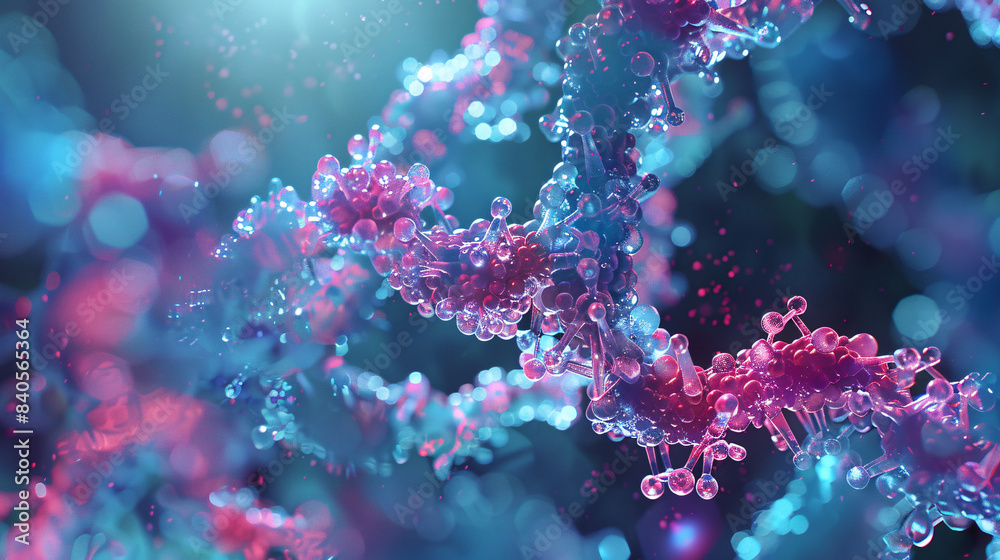 AI for protein folding: Show a groundbreaking AI in action, solving complex protein structures to advance medical research AI for protein folding: Show a groundbreaking AI in action, solving complex protein structures to advance medical research
