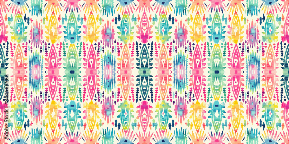 Seamless batik pattern,Seamless tribal batik pattern,and Seamless colorful pattern resemble ethnic boho, Aztec,and ikat styles.designed for use in wallpaper,fabric,curtain,carpet,Batik Embroidery Seamless batik pattern,Seamless tribal batik pattern,and Seamless colorful pattern resemble ethnic boho, Aztec,and ikat styles.designed for use in wallpaper,fabric,curtain,carpet,Batik Embroidery