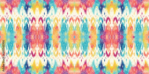 Seamless batik pattern,Seamless tribal batik pattern,and Seamless colorful pattern resemble ethnic boho, Aztec,and ikat styles.designed for use in wallpaper,fabric,curtain,carpet,Batik Embroidery