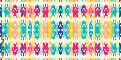 Seamless batik pattern,Seamless tribal batik pattern,and Seamless colorful pattern resemble ethnic boho, Aztec,and ikat styles.designed for use in wallpaper,fabric,curtain,carpet,Batik Embroidery