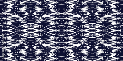 Seamless batik pattern,Seamless tribal batik pattern,and Seamless colorful pattern resemble ethnic boho, Aztec,and ikat styles.designed for use in wallpaper,fabric,curtain,carpet,Batik Embroidery