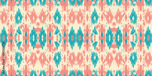 Seamless batik pattern,Seamless tribal batik pattern,and Seamless colorful pattern resemble ethnic boho, Aztec,and ikat styles.designed for use in wallpaper,fabric,curtain,carpet,Batik Embroidery