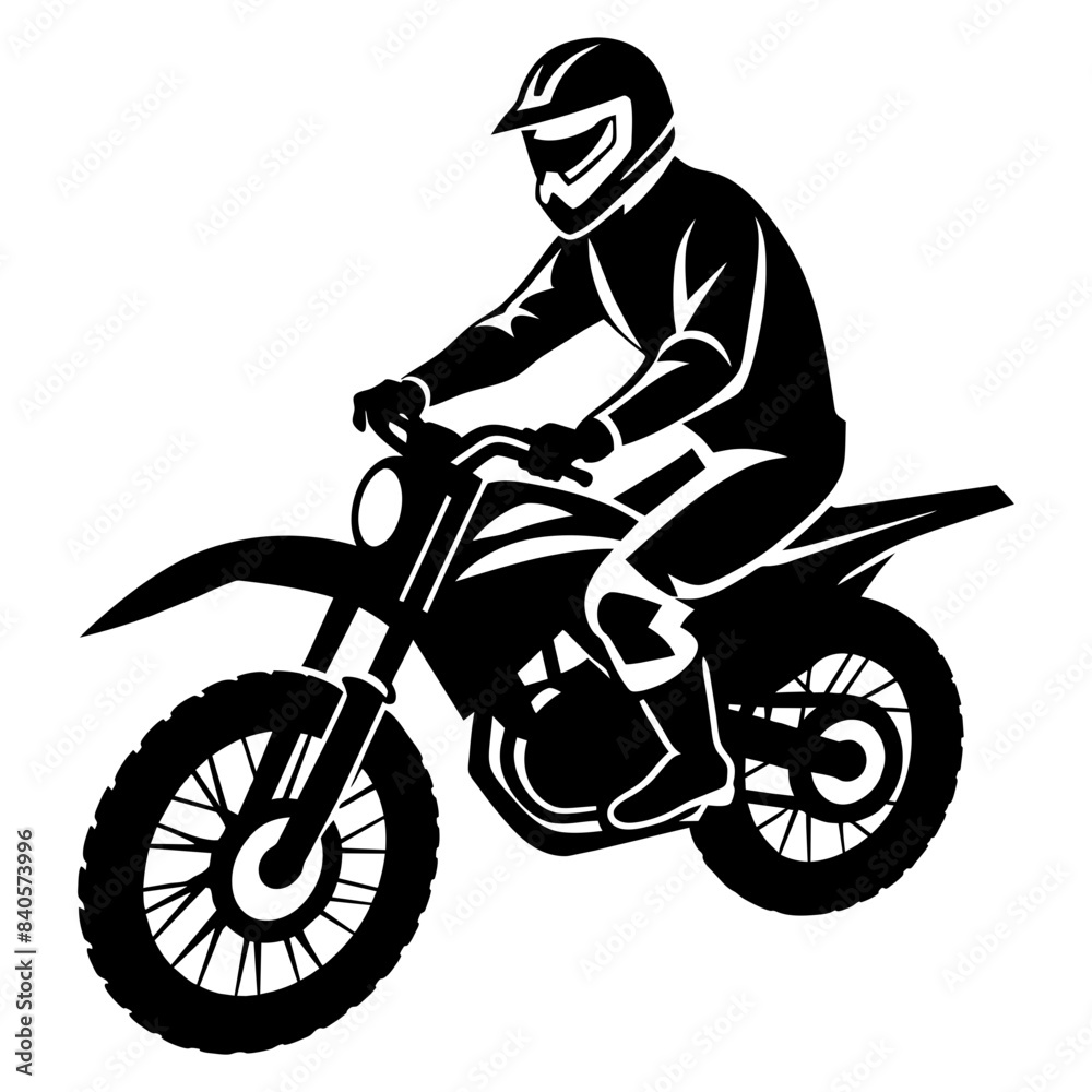 Motocross motorcycle rider silhouette svg file Motocross motorcycle rider silhouette svg file